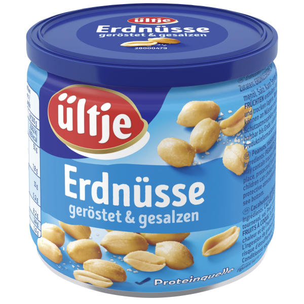 Erdnüsse geröst. gesalzen 180g Dose günstig kaufen | MULTI Grosshandel