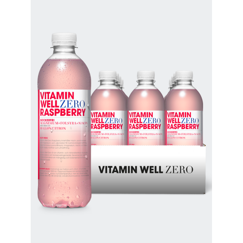 Vitamin Well Zero Raspberry 12/0,5l günstig kaufen | MULTI Grosshandel