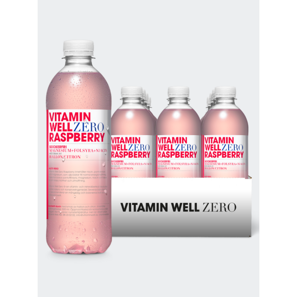 Vitamin Well Zero Raspberry 12/0,5l günstig kaufen | MULTI Grosshandel