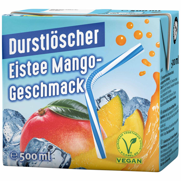 Durstlöscher Eistee Mango 12/0,5l günstig kaufen | MULTI Grosshandel