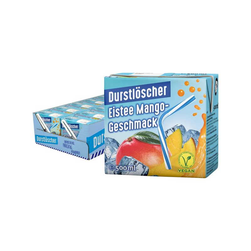 Durstlöscher Eistee Mango 12/0,5l günstig kaufen | MULTI Grosshandel