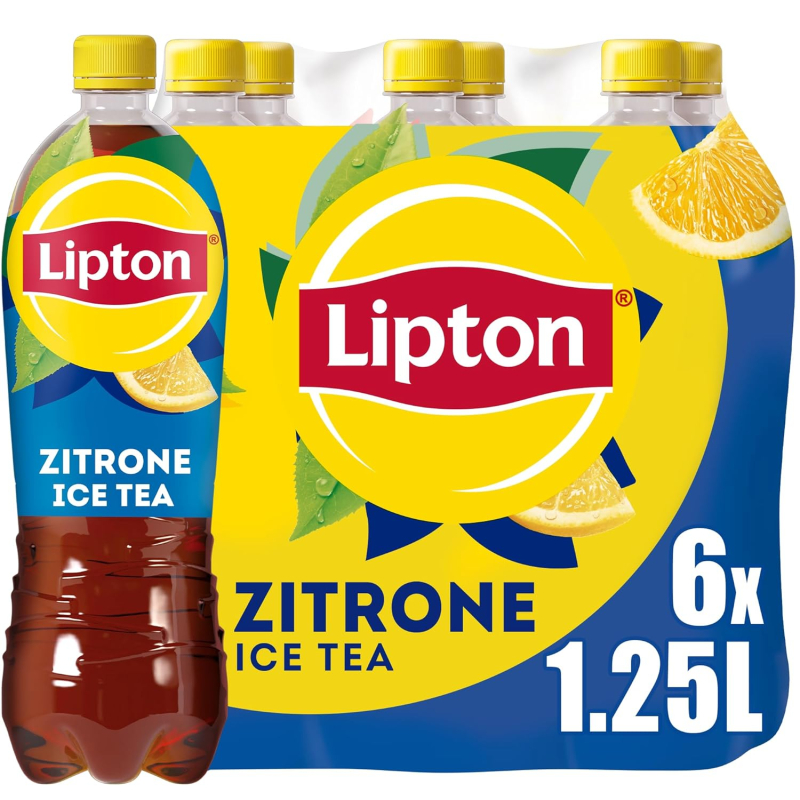 Lipton Eistee Zitrone 6/1,25l günstig kaufen | MULTI Grosshandel