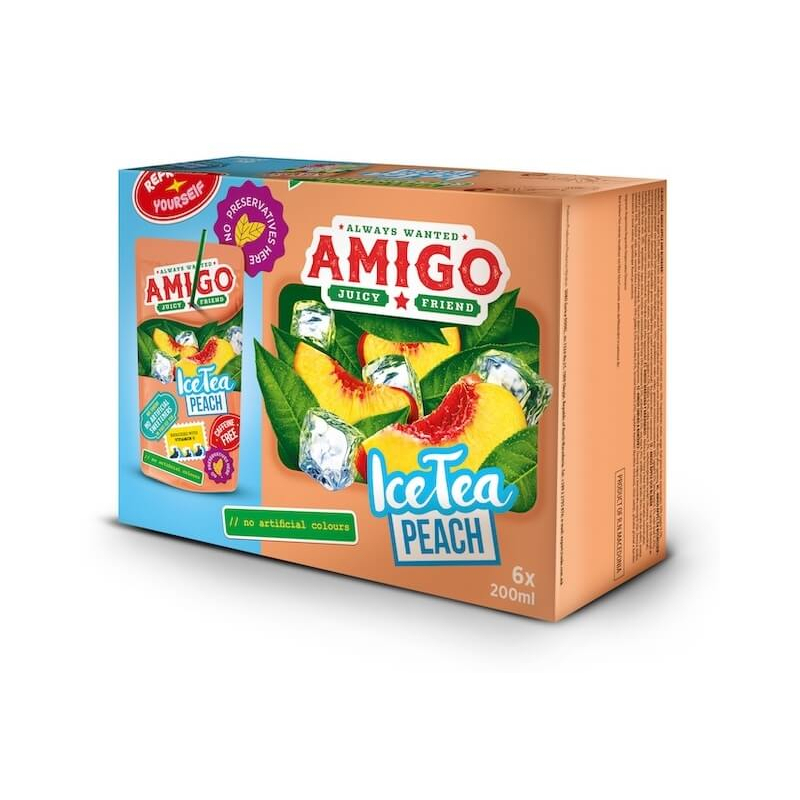Amigo Ice Tea Peach 16/200ml günstig kaufen | MULTI Grosshandel