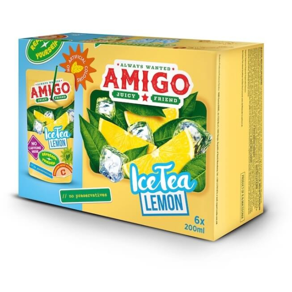 Amigo Ice Tea Lemon 16/200ml günstig kaufen | MULTI Grosshandel