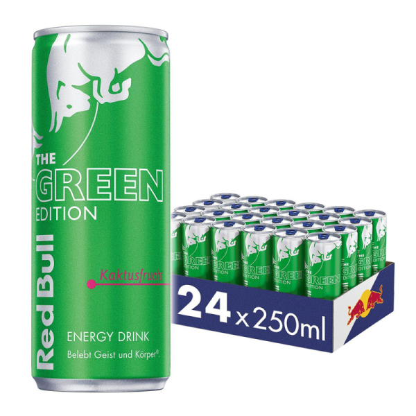 Red Bull Green Kaktusfruch 24/0,25l günstig kaufen | MULTI Grosshandel