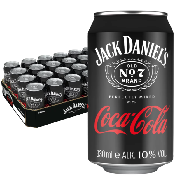 Jack Daniels Cola 24x0,33l DPG günstig kaufen | MULTI Grosshandel