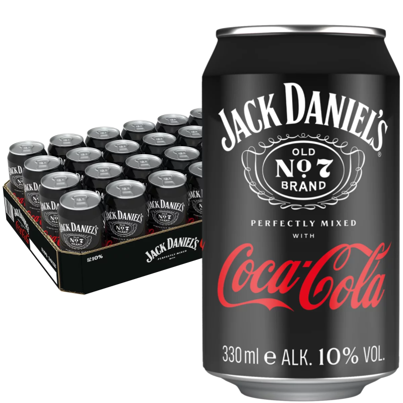 Jack Daniels Cola 24x0,33l DPG günstig kaufen | MULTI Grosshandel