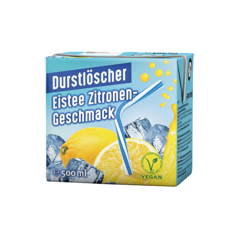 Durstlöscher Eistee Zitrone 12/0,5l günstig kaufen | MULTI Grosshandel