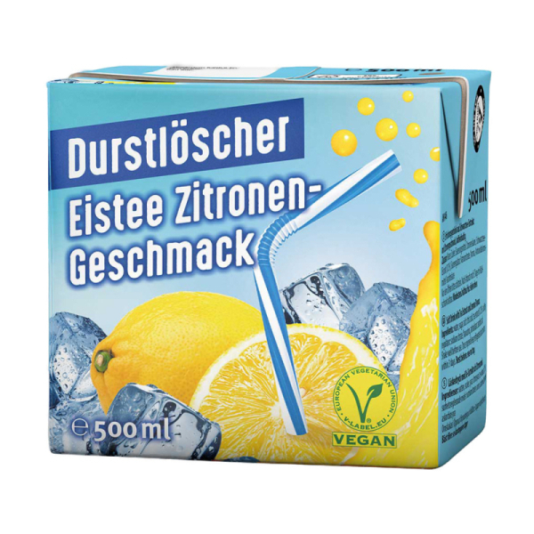 Durstlöscher Eistee Zitrone 12/0,5l günstig kaufen | MULTI Grosshandel