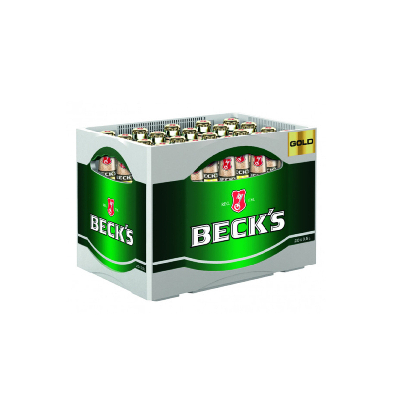 Becks Gold 20/0,5l günstig kaufen | MULTI Grosshandel