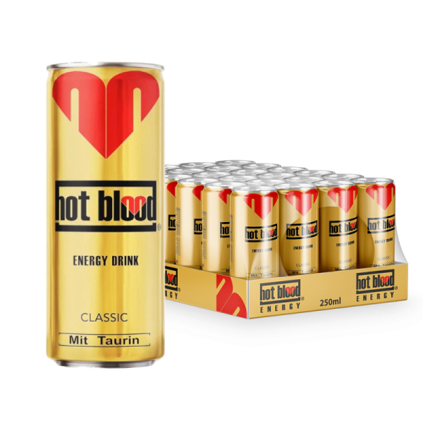 Hot Blood Energy 24/0,25L günstig kaufen | MULTI Grosshandel
