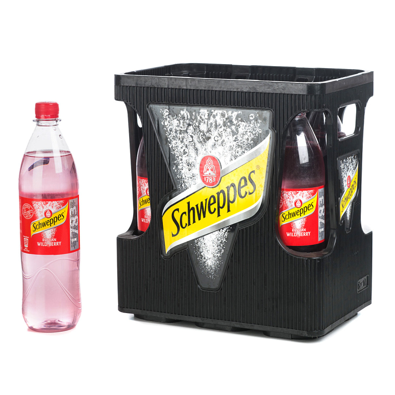 Schweppes Russian Wild Berry 6/1l günstig kaufen | MULTI Grosshandel
