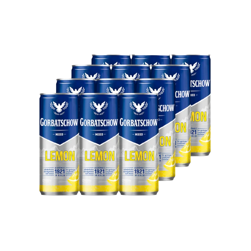 Wodka Gorbatschow Lemon 12/0,33 DPG günstig kaufen | MULTI Grosshandel