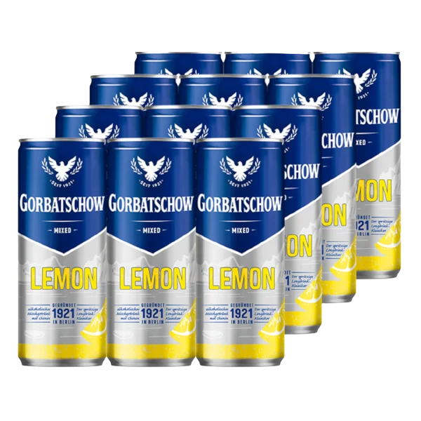 Wodka Gorbatschow Lemon 12/0,33 DPG günstig kaufen | MULTI Grosshandel