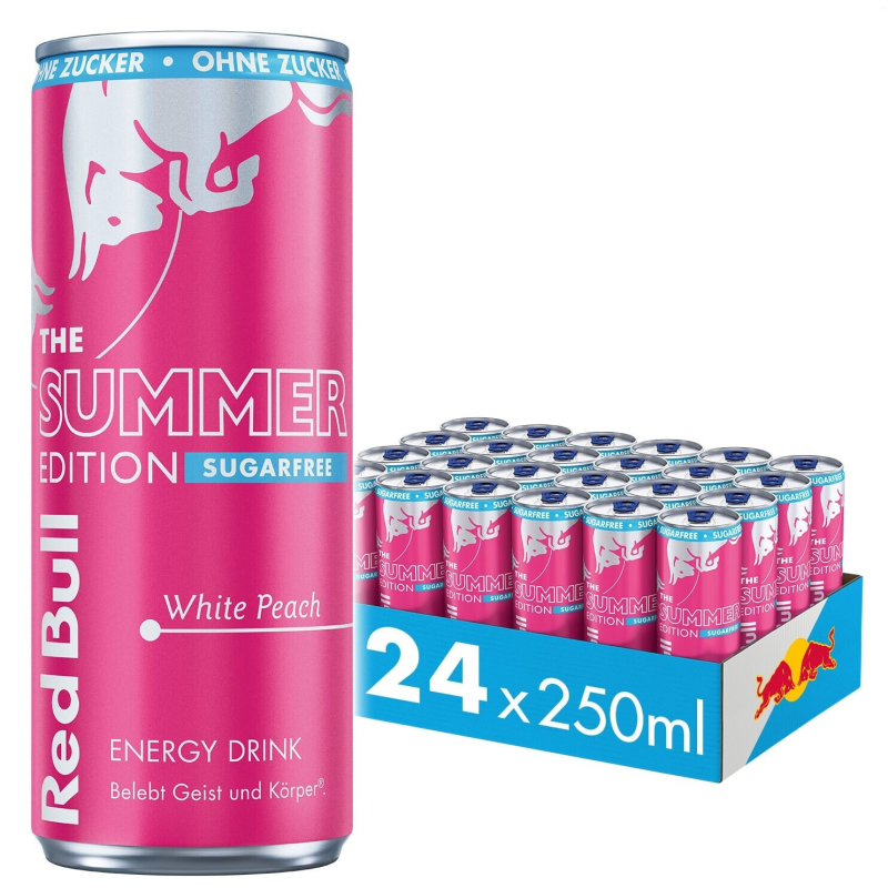 Red Bull White Peach Sugarfree günstig kaufen | MULTI Grosshandel