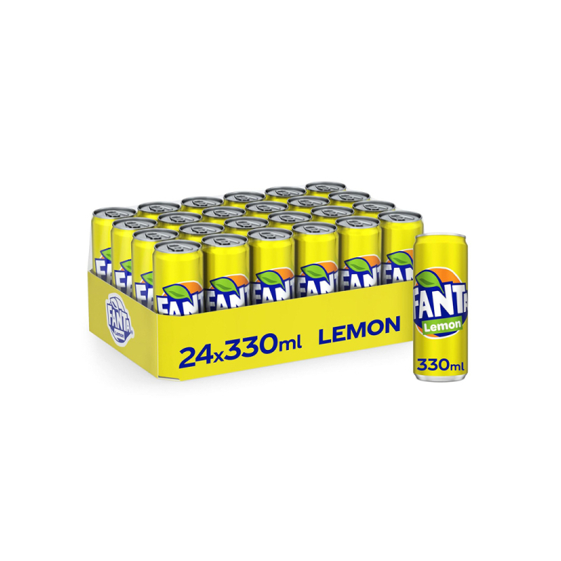 Fanta Lemon 24/0,33l Dose günstig kaufen | MULTI Grosshandel