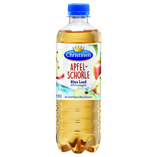 Christinen Apfelschorle 24/0,5 PET günstig kaufen | MULTI Grosshandel