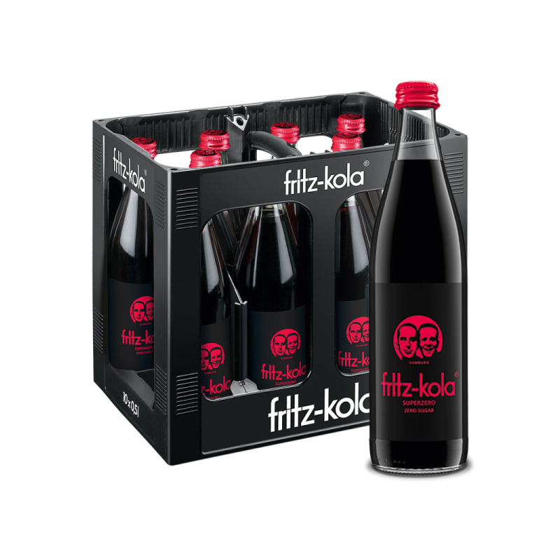 Fritz Kola Superzero 10/0,5l günstig kaufen | MULTI Grosshandel