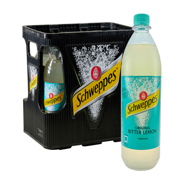Schweppes Bitter Lemon 6/1l günstig kaufen | MULTI Grosshandel