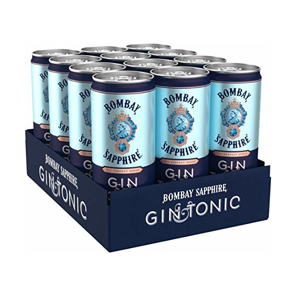 Bombay Gin Sap.& Tonic 12/0,25l DPG günstig kaufen | MULTI Grosshandel
