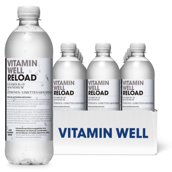 Vitamin Well Reload 12/0,5l günstig kaufen | MULTI Grosshandel