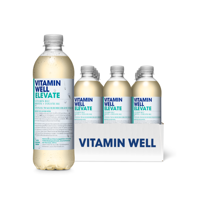 Vitamin Well Elevate 12/0,5l günstig kaufen | MULTI Grosshandel