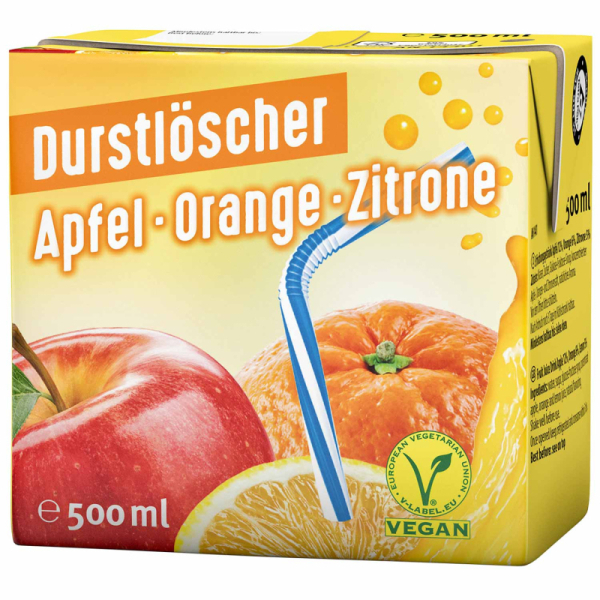 Durstlöscher Apfel Orange Zitrone günstig kaufen | MULTI Grosshandel