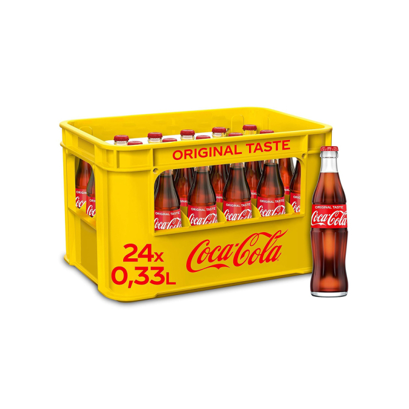 Coca Cola 24/0,33l Glas günstig kaufen | MULTI Grosshandel