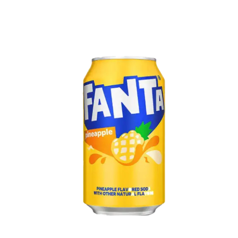 Fanta Ananas 12/0,335l USA + Label günstig kaufen | MULTI Grosshandel