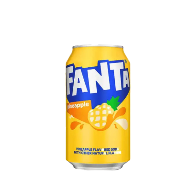Fanta Ananas 12/0,335l USA + Label günstig kaufen | MULTI Grosshandel