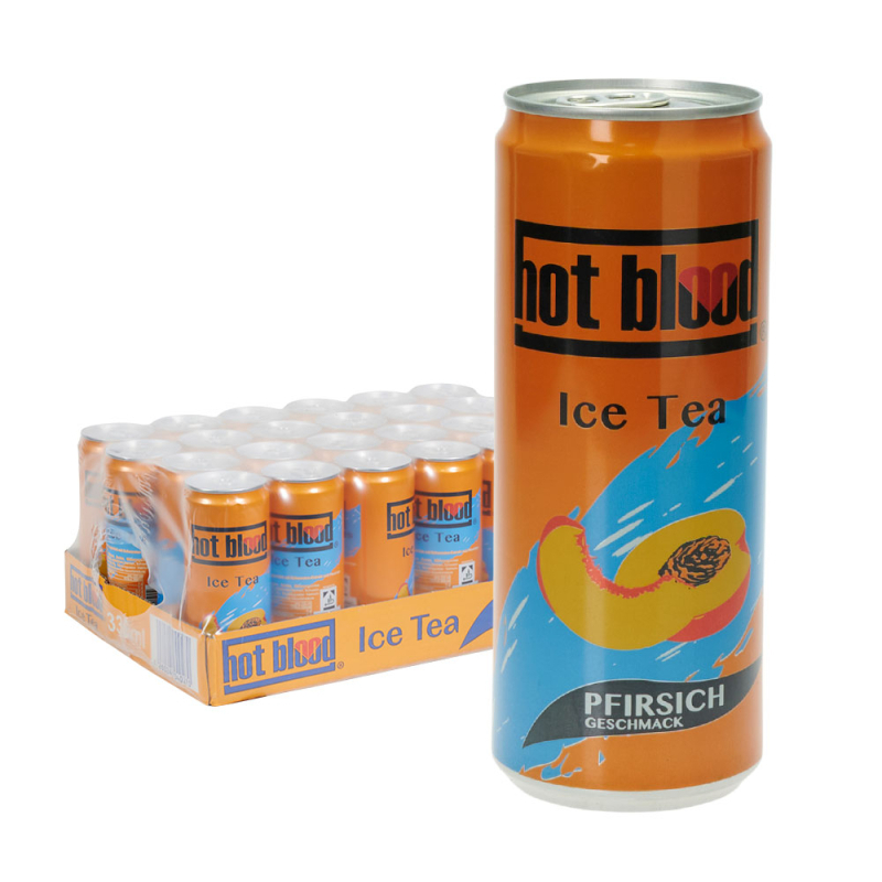Hot Blood Pfirsich Energy 24/0,33l günstig kaufen | MULTI Grosshandel