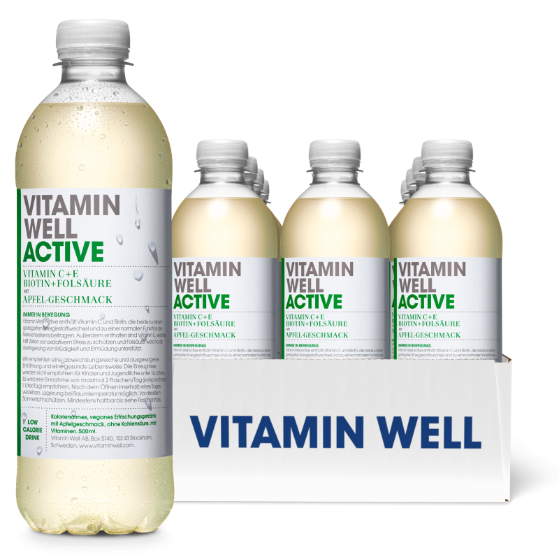 Vitamin Well Active 12/0,5l günstig kaufen | MULTI Grosshandel