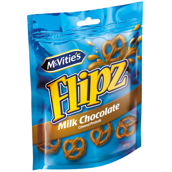McVities Flipz Milk Chocolate 90g günstig kaufen | MULTI Grosshandel