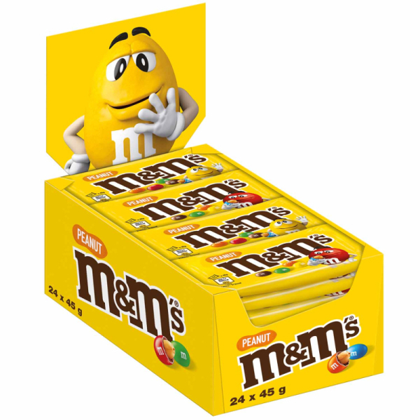 M&M's Peanut 24/45g günstig kaufen | MULTI Grosshandel
