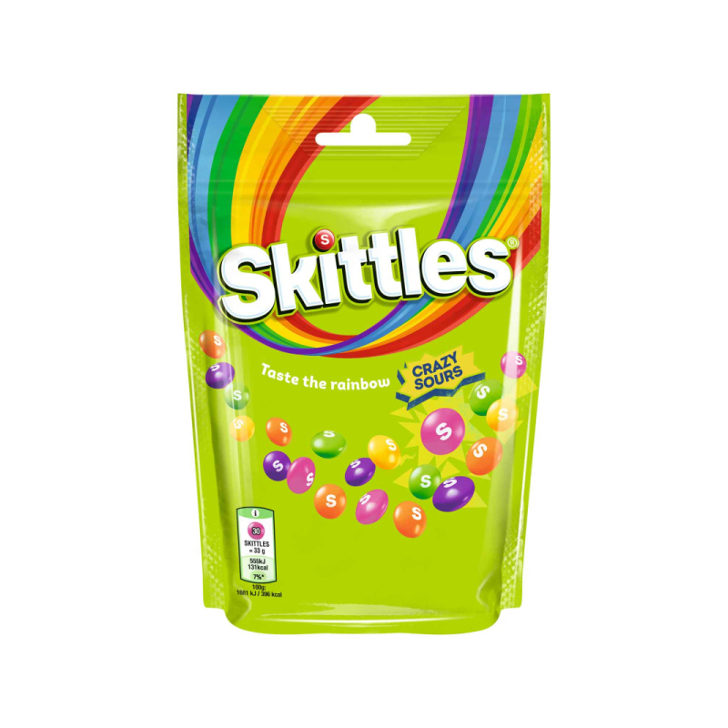 Skittles Crazy Sour 136g günstig kaufen | MULTI Grosshandel