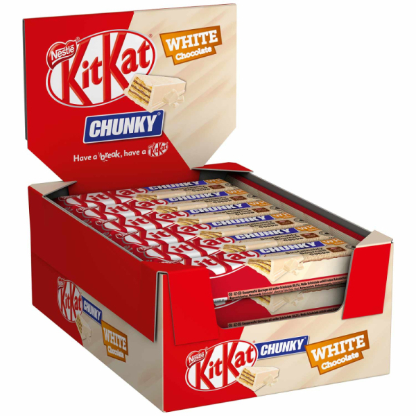 KitKat Chunky White 24/40g günstig kaufen | MULTI Grosshandel