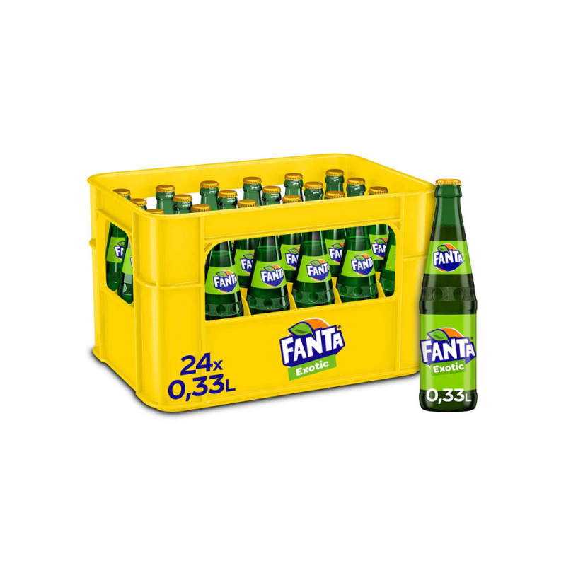 Fanta Exotic 24/0,33l Glas günstig kaufen | MULTI Grosshandel