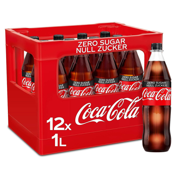 Coca Cola Zero 12/1l PET günstig kaufen | MULTI Grosshandel