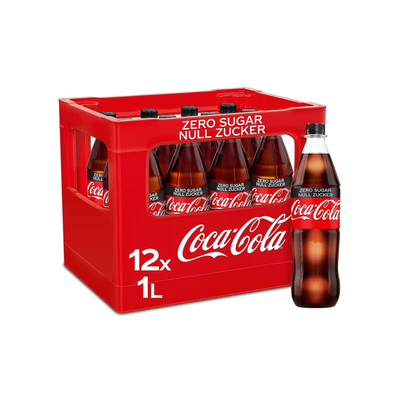Coca Cola Zero 12/1l PET günstig kaufen | MULTI Grosshandel