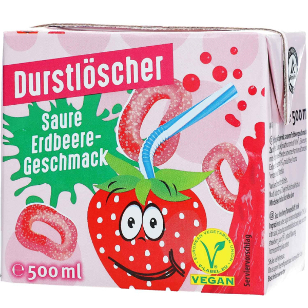 Durstlöscher Saure Erdbeere 12/0,5l günstig kaufen | MULTI Grosshandel