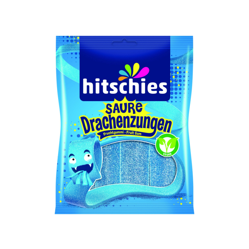 Hitschies Drachenzunge Blau 125g günstig kaufen | MULTI Grosshandel
