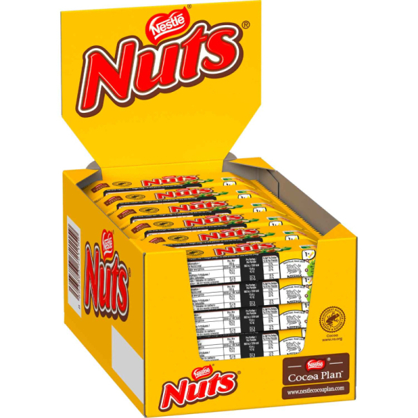 Nuts Riegel 24/42g günstig kaufen | MULTI Grosshandel