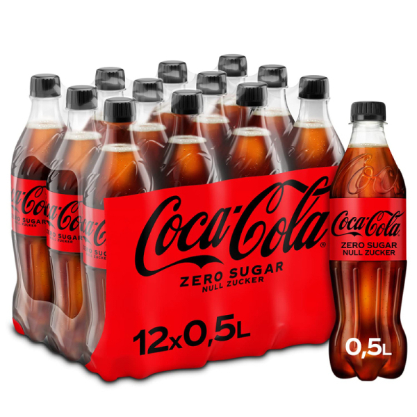 Coca Cola Zero 12/0,5l DPG günstig kaufen | MULTI Grosshandel