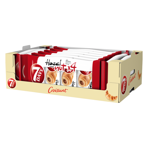 7Days Crossaint Haselnuss 4/60g günstig kaufen | MULTI Grosshandel