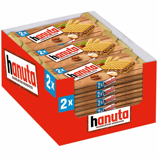 Hanuta Haselnuss-Schnitte 18/44g günstig kaufen | MULTI Grosshandel