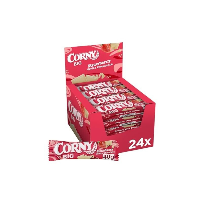 Corny Big White Strawberry 24/50g günstig kaufen | MULTI Grosshandel