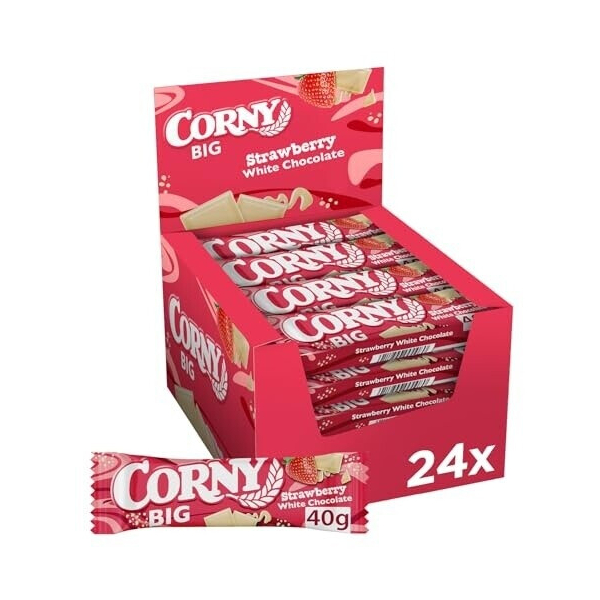 Corny Big White Strawberry 24/50g günstig kaufen | MULTI Grosshandel