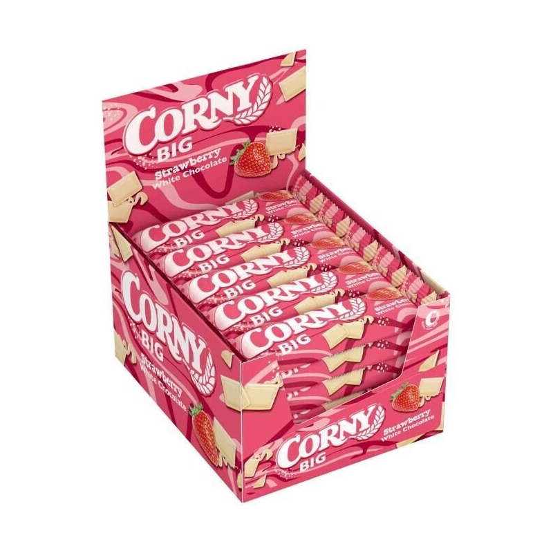 Corny Big White Strawberry 24/50g günstig kaufen | MULTI Grosshandel