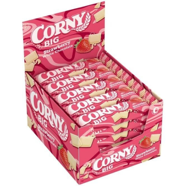 Corny Big White Strawberry 24/50g günstig kaufen | MULTI Grosshandel
