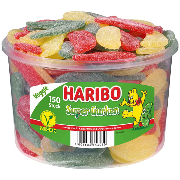 Haribo Super Gurken 150er günstig kaufen | MULTI Grosshandel